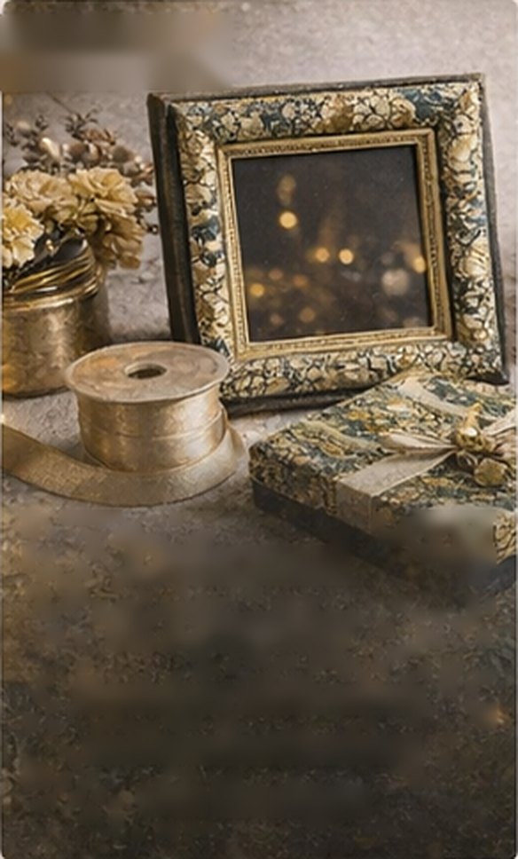 Bingkai foto dan dekorasi batik